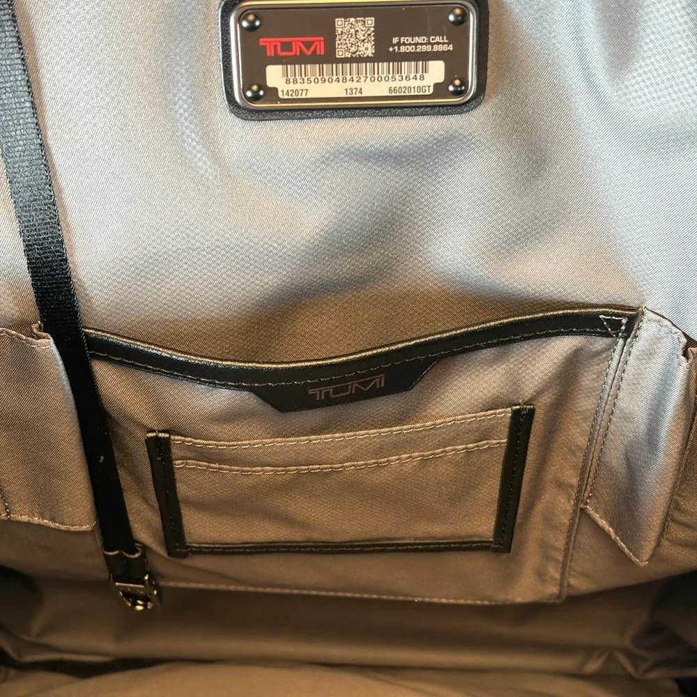 Tumi Harrison William Backpack Bag 142077-1374 Graphite